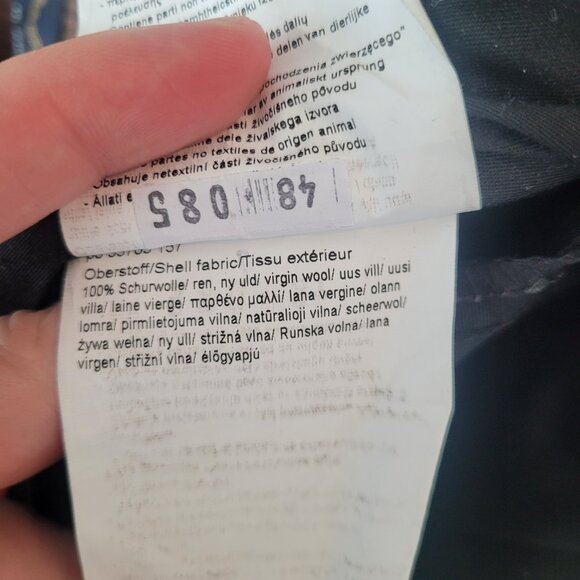 navy blue suit with italian wool - Picture 13 of 14